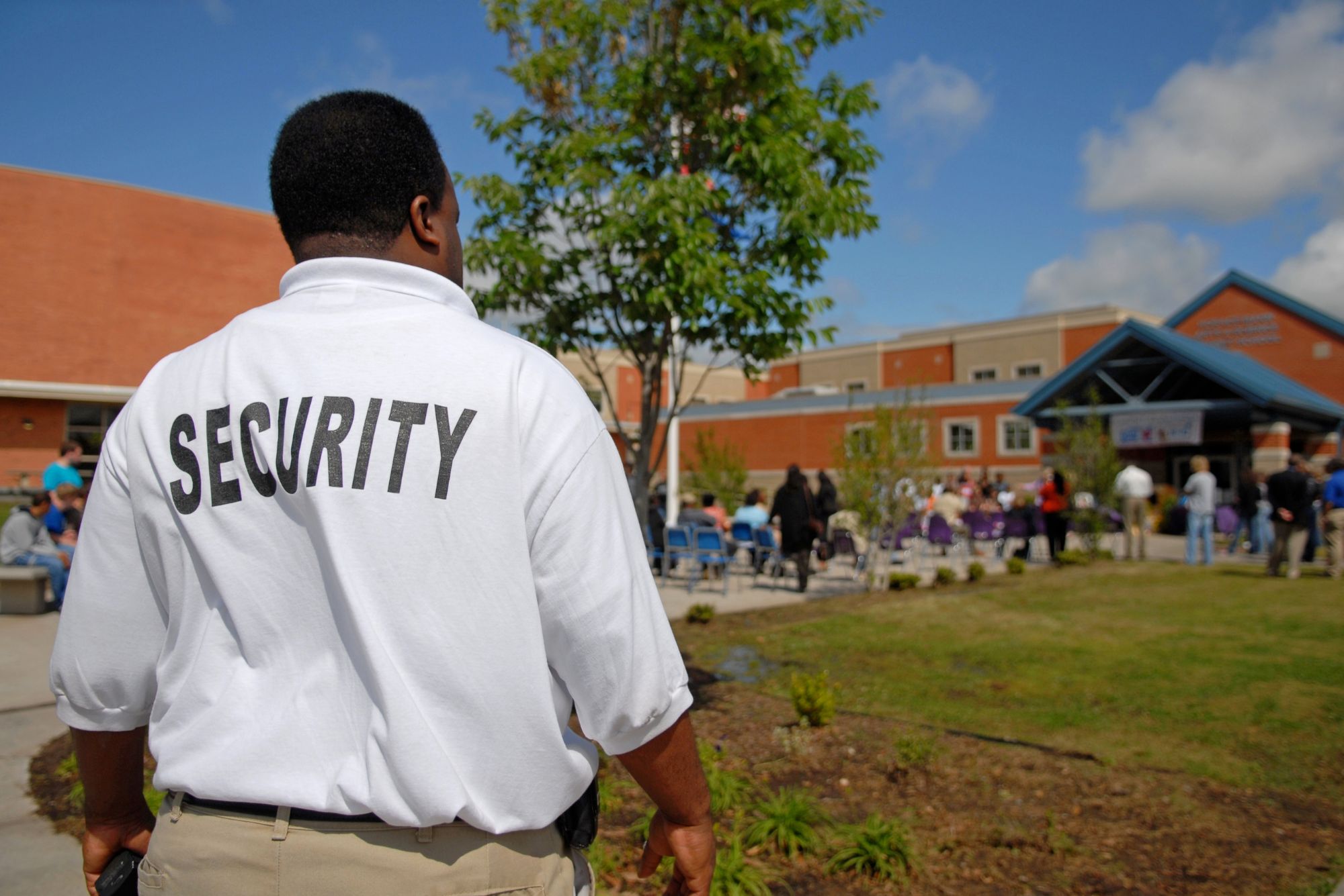 security guard in school