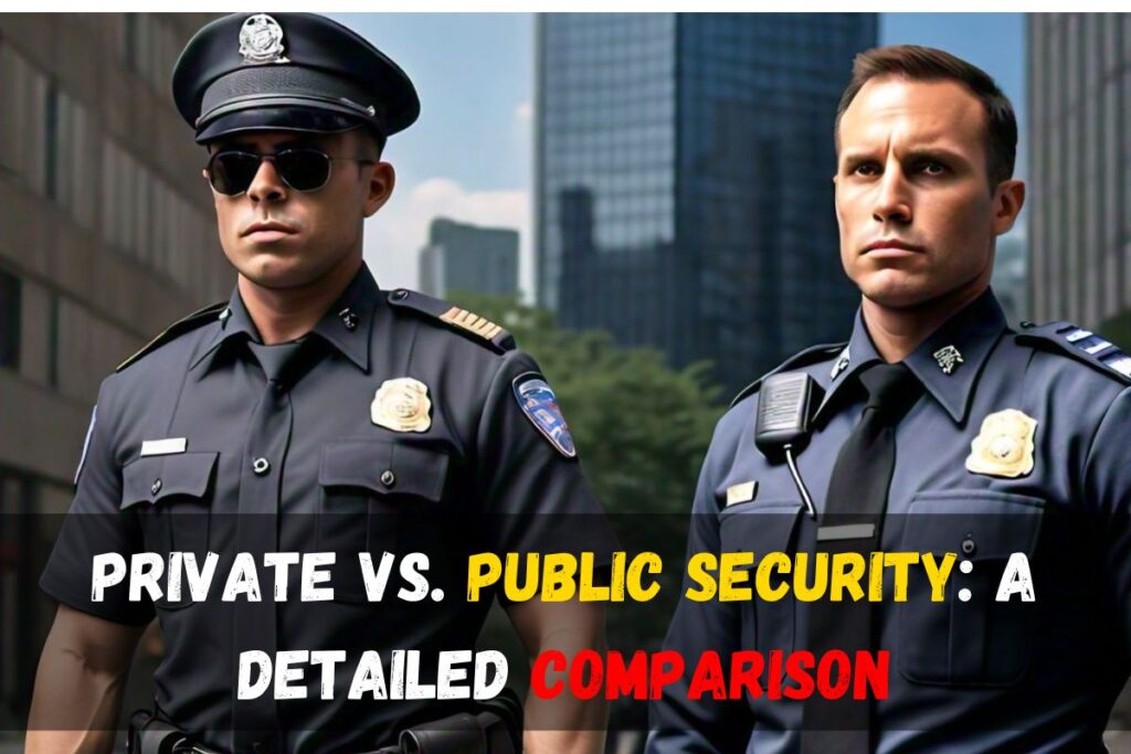 Private vs. Public Security: A Detailed Comparison