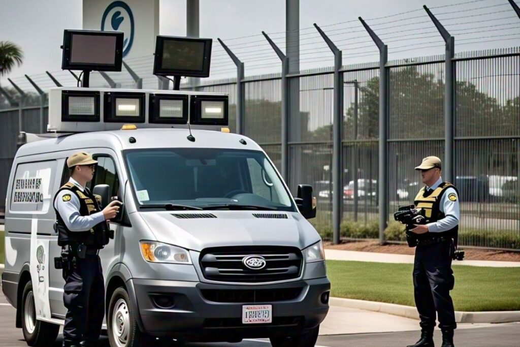 CCTV with Security Guards