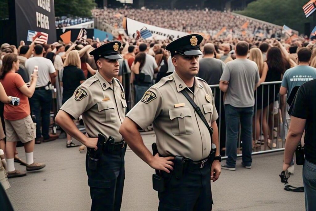 Security Guards in Managing Event Crowds