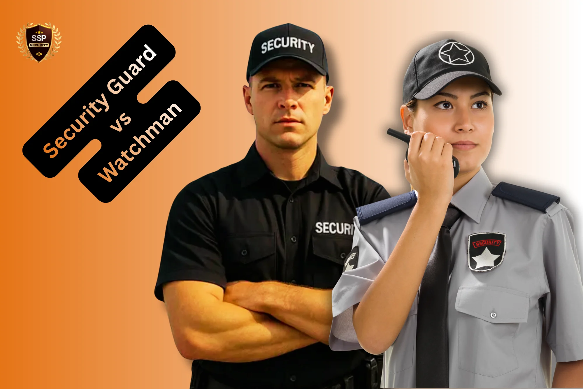security guards vs watchman | learn the differences