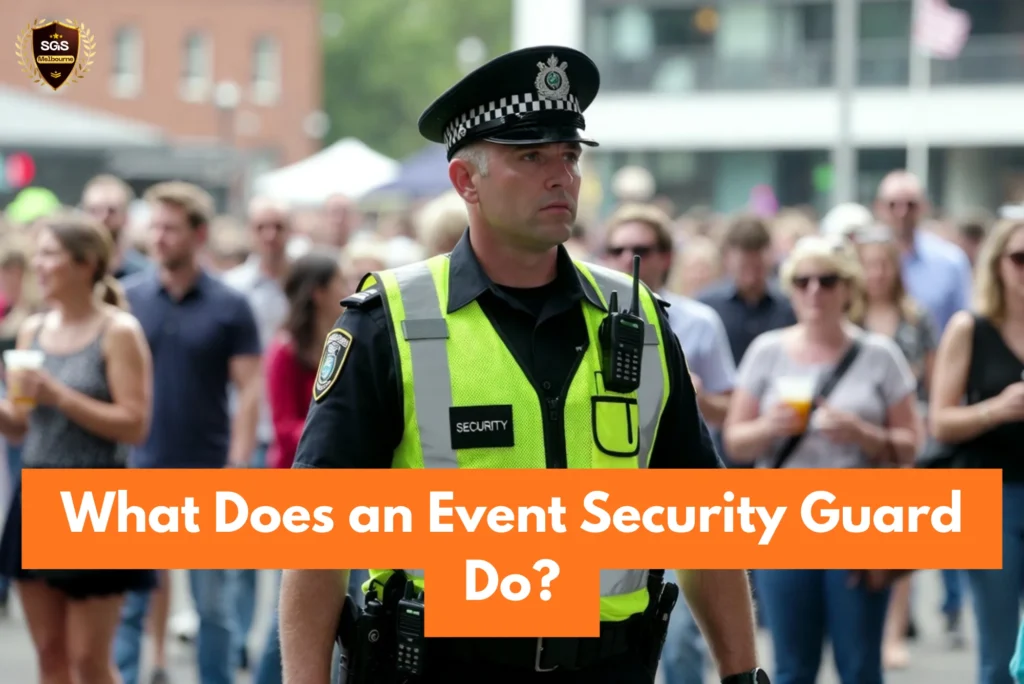 What Does an Event Security Guard Do
