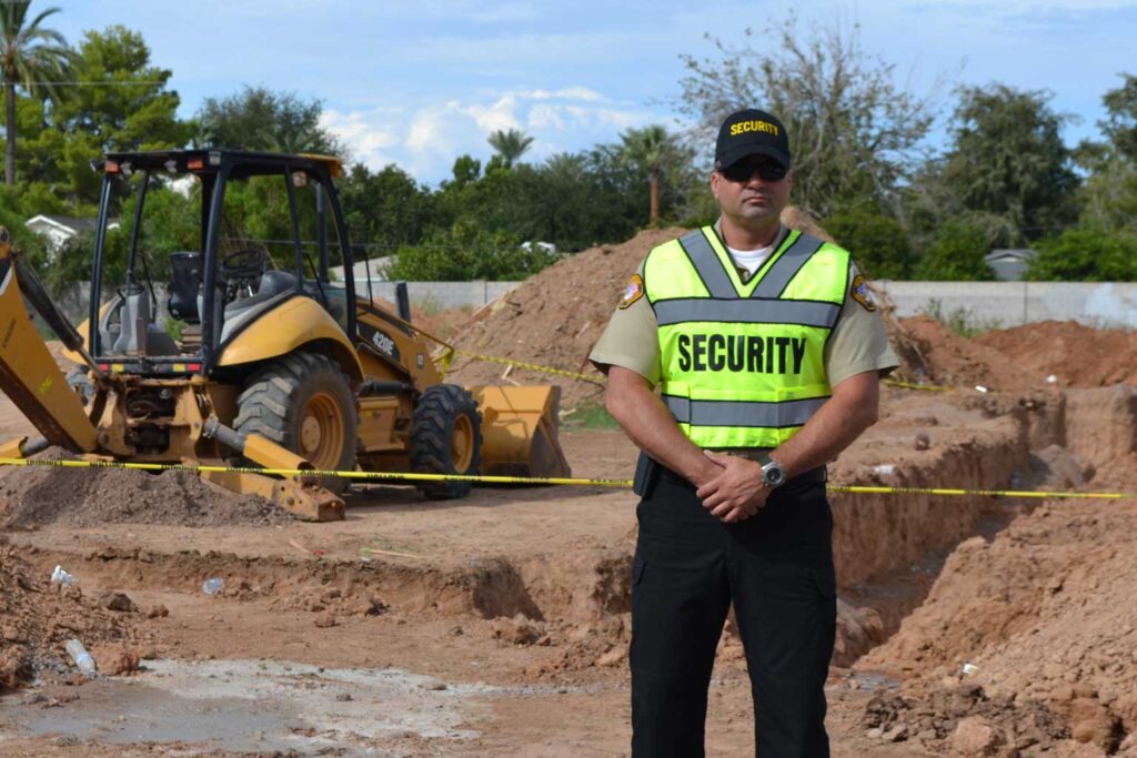 Get construction site guards for Civil Infrastructure Projects