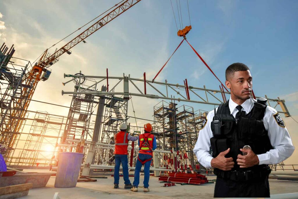 Industrial Construction site security guards